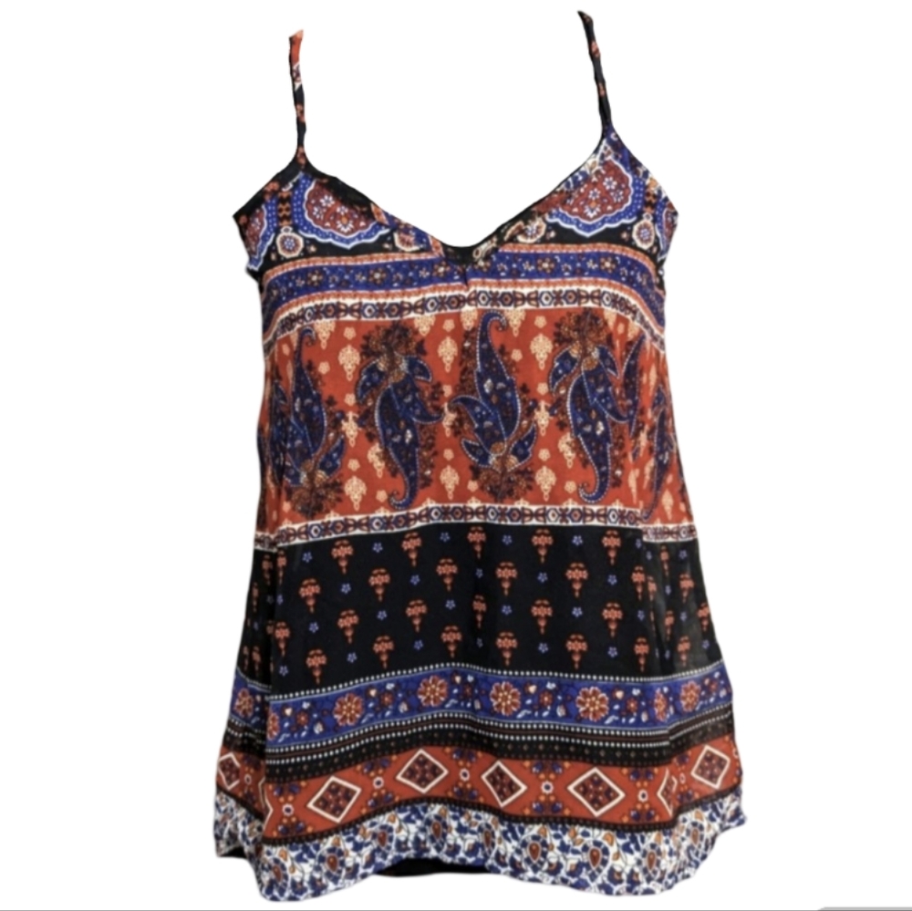 Truth NYC Boho Razorback Sheer Blouse. Size: Small